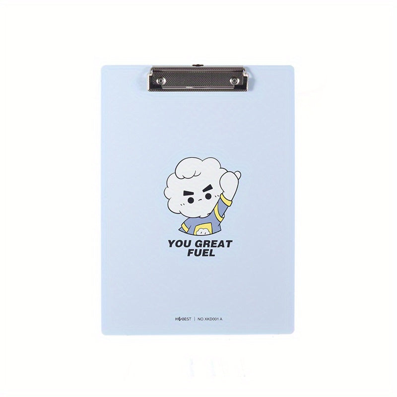 A4 Cartoon Clipboard File Clip Hardboard Paper Holder Memo Folders