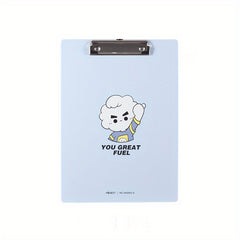 A4 Cartoon Clipboard File Clip Hardboard Paper Holder Memo Folders