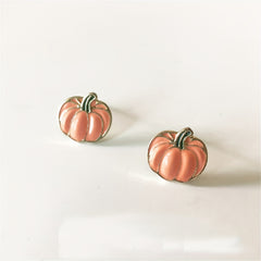 Pumpkin Earrings Halloween Party Jewelry Girls Kids