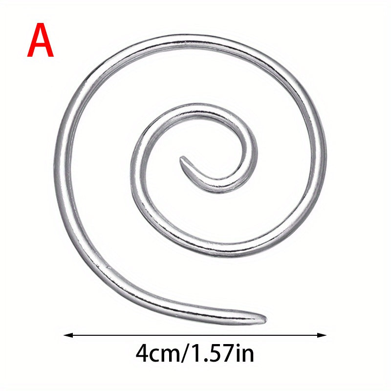 Spiral Cable Knitting Needle Bent Tapestry Needles Circle Spi