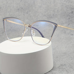 Cat Eye Clear Lens Anti Eyestrain Glasses for Women