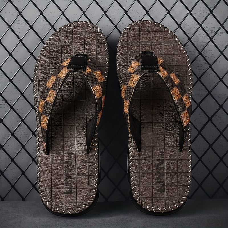 Women's Outdoor Flip Flops Summer Sandals Retro Slip-On Slippers