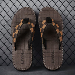 Women's Outdoor Flip Flops Summer Sandals Retro Slip-On Slippers
