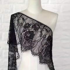 Mesh Lace Trim Fabric Wedding Veil Clothing Craft 3m