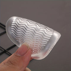 Forefoot Insert Cushion Pads Anti Slip Silicone Foot Pain Relief for Women Shoes