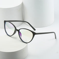Cat Eye Light Blocking Glasses Clear Lens Anti Eyestrain for Women Men