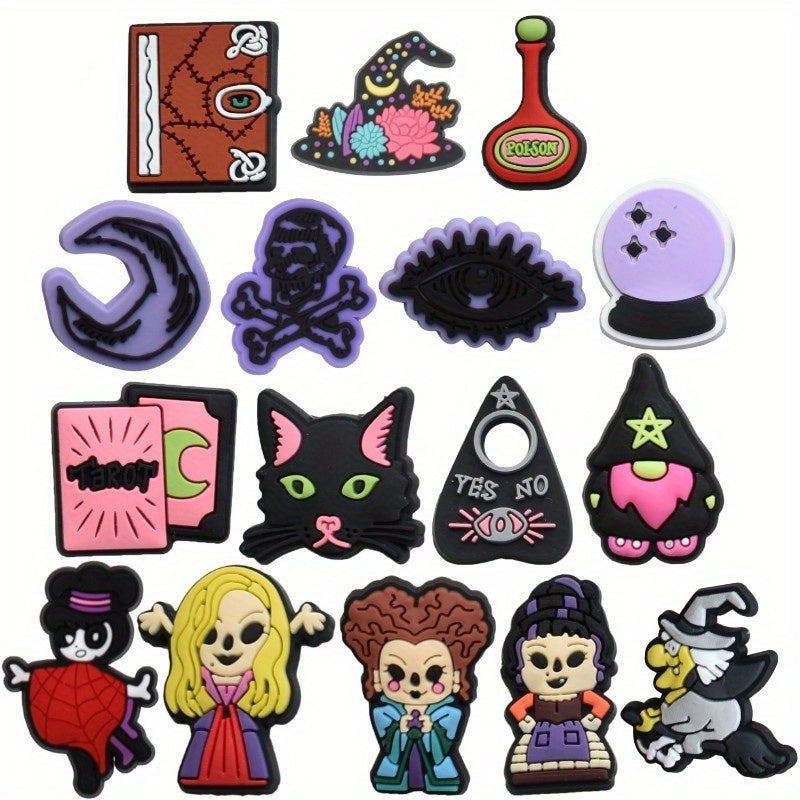 Halloween Shoe Charms For Crocs Skull Horror Nightmare Before Christmas Gift