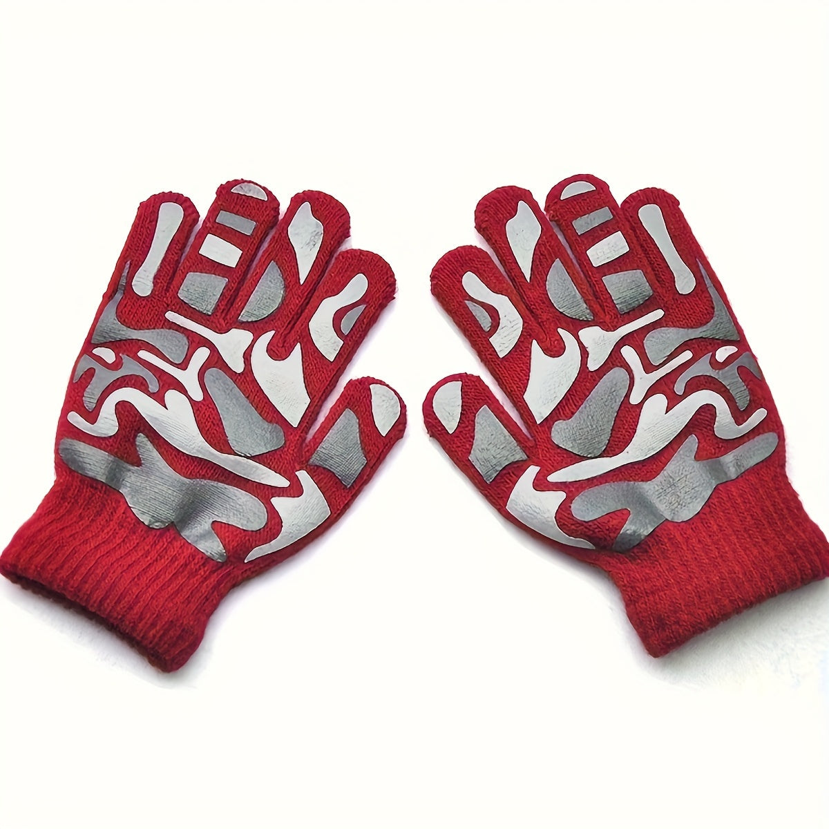 Kids Winter Full Finger Gloves, Ages 5-8