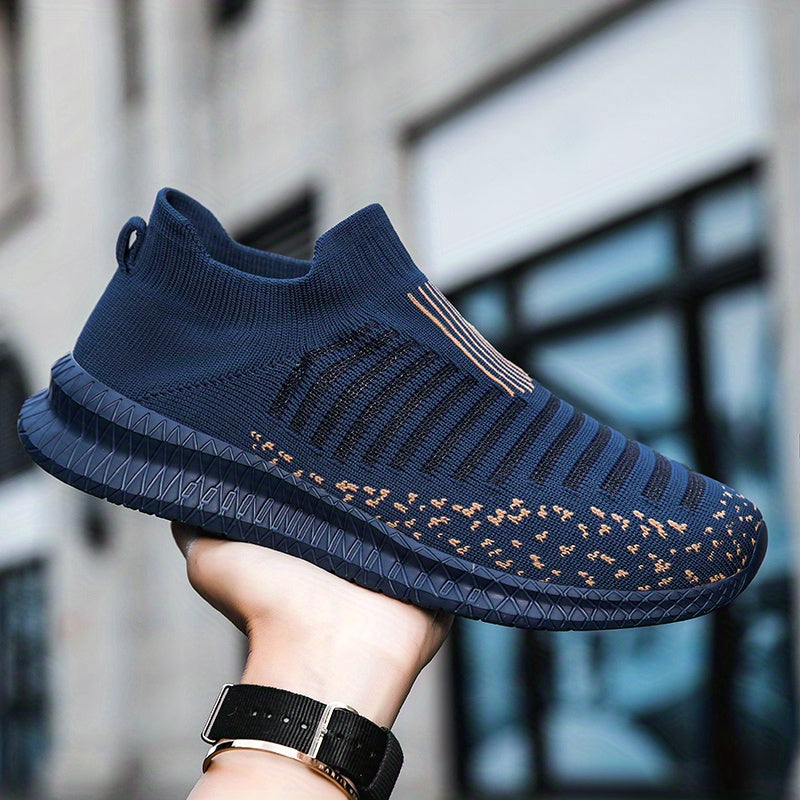 Men's Slip on Sneakers Athletic Shoes Lightweight Breathable Walking Shoes