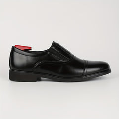Men's Cap Toe Oxford Shoes Lace up Front Dress Shoes For Men Business Formal