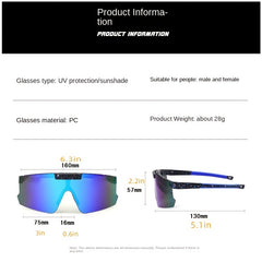 Men's Square Frame Sports Sunglasses UV Protection