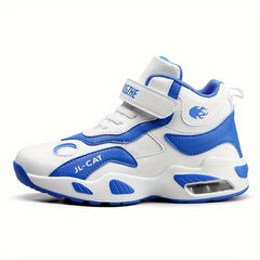 Kid's High Top Basketball Shoes Air Cushion Non Slip Sneakers