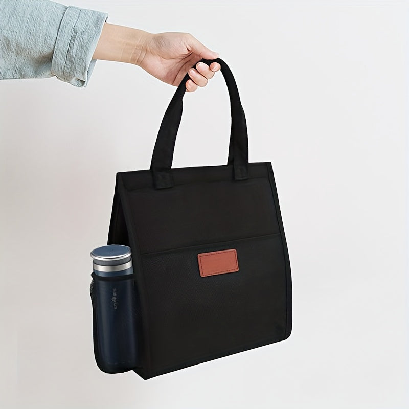 Large Capacity Insulated Lunch Bag Portable Thermal Tote for Outdoo