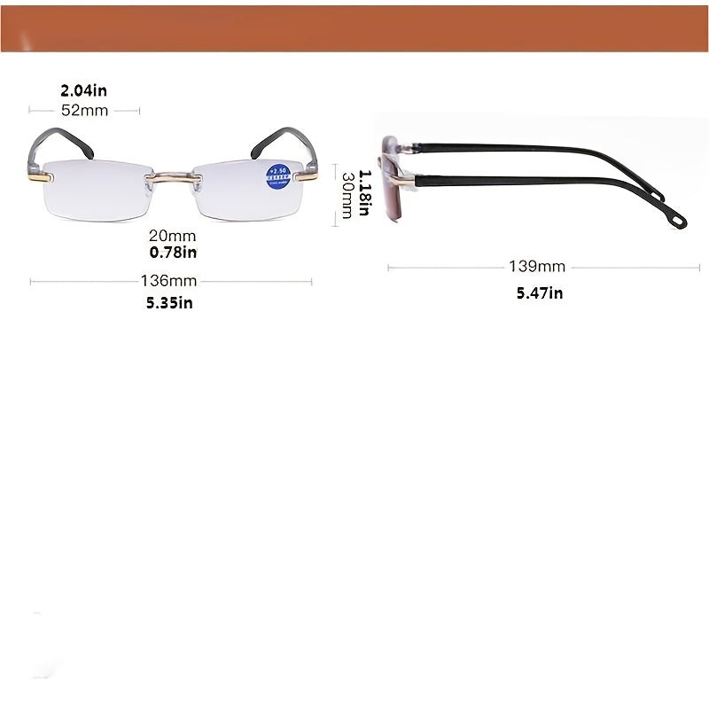 Men's Folding Reading Glasses UV400