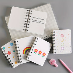 Stylish Mini Notebooks & A7 Coil Pocket Notebook