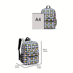 Large Capacity Breathable Backpack Schoolbag Travel Backpack Laptop Bag