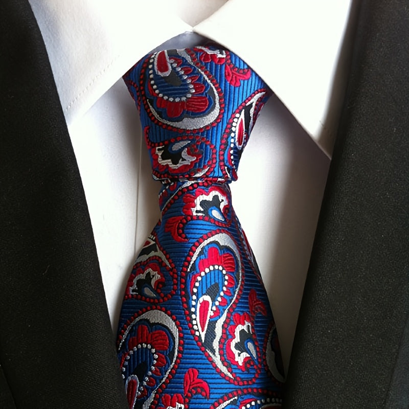 High Density Cashew Flower Men's Suit Tie