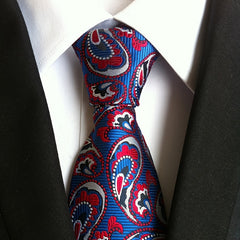 High Density Cashew Flower Men's Suit Tie