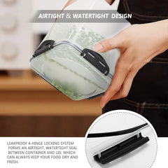4pcs Large Capacity Airtight Food Storage Containers BPA Free