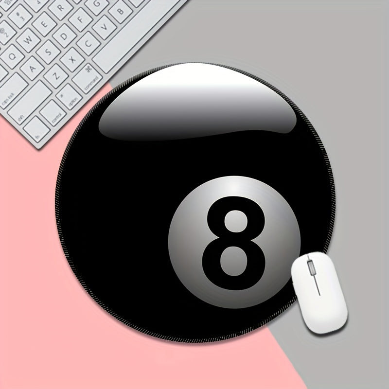 Round Ball Mouse Pad Non-slip Rubber Fun Game Office Laptop Mouse Pad