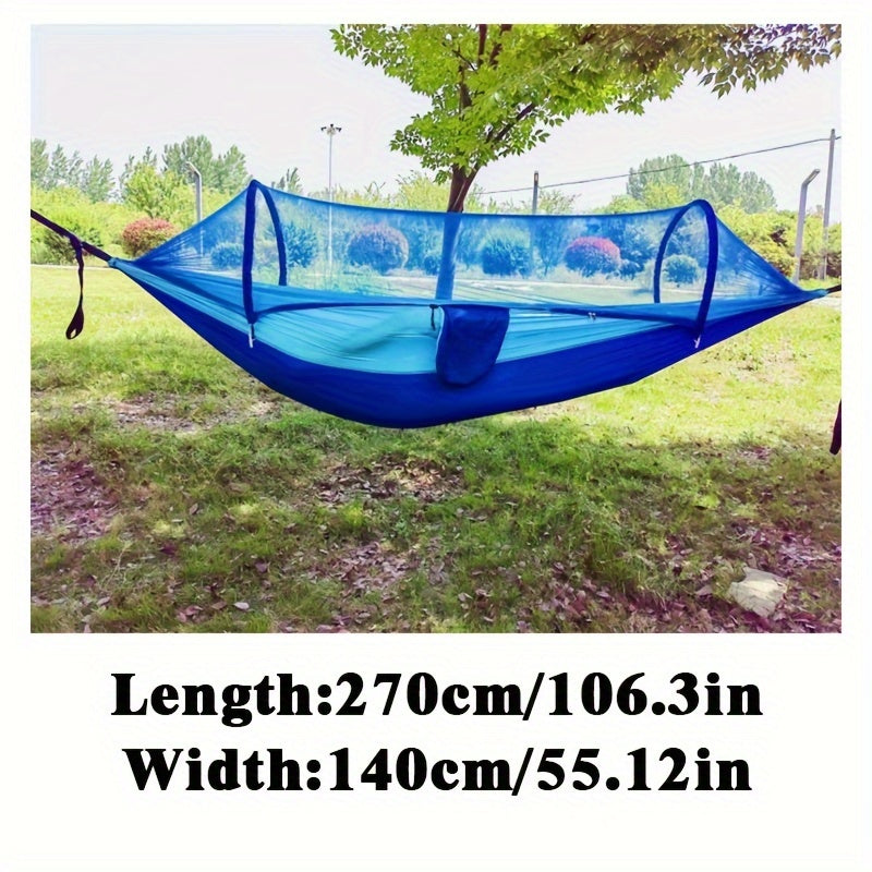 Outdoor Camping Hammock with Mosquito Net and Swing