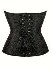 Zipper Waist Shaping Shapewear Bustier Corset Top Women's Underwear