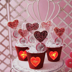 500pcs Love Stickers Roll for Crafts Classroom Decoration