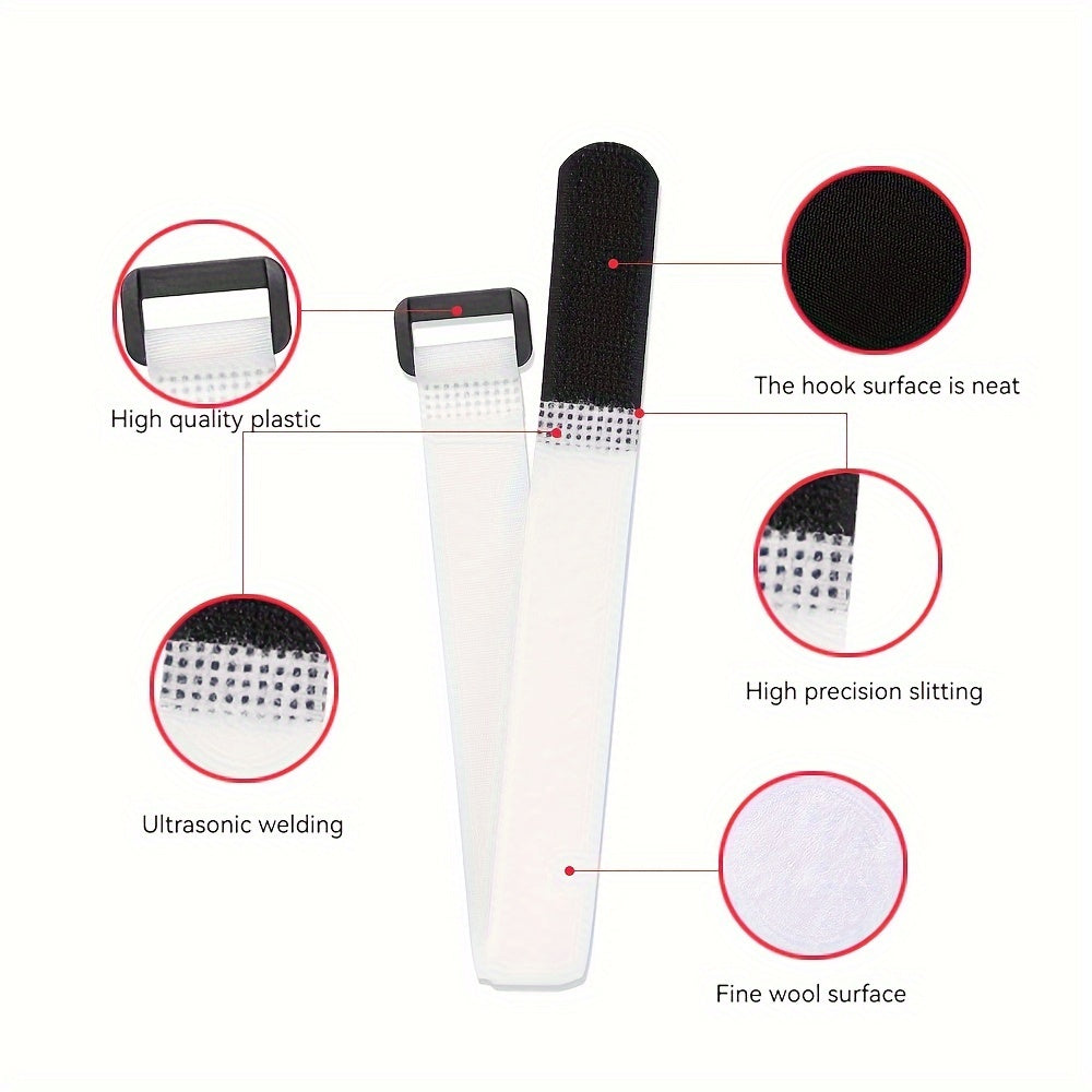 Skiing Pole Binding Straps Durable Fastening Cable Ties Cycling Yoga Mat Straps