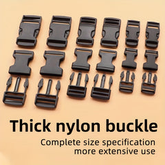 4pcs Side Quick Release Buckle for Bracelets Backpack Gear