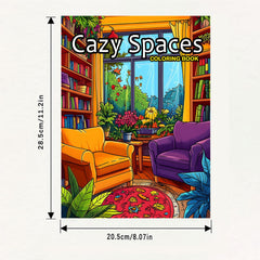 Beauty Supply Coloring Book Watercolor Paper Cozy Coloring