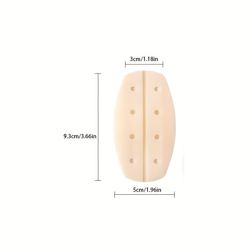 Invisible Silicone Shoulder Pads Non-slip Bra Strap Cushions