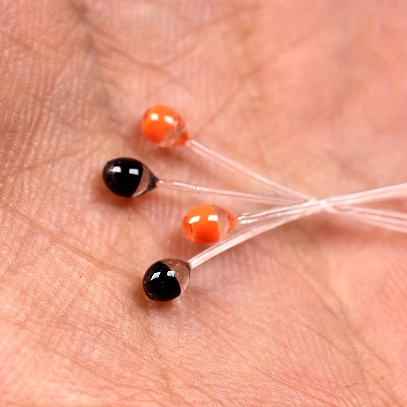 20pcs DIY Bionic Eye Fly Hook Binding Materials 2mm 3mm Fly Fishing Tying