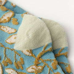 5 Pairs 3D Textured Comfy Mid Tube Women's Socks