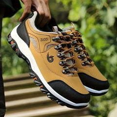 Men's Durable Hiking Boots Non Slip Lace Up Shoes