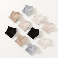 10 Pairs Low Cut Ankle Socks Women's Stockings