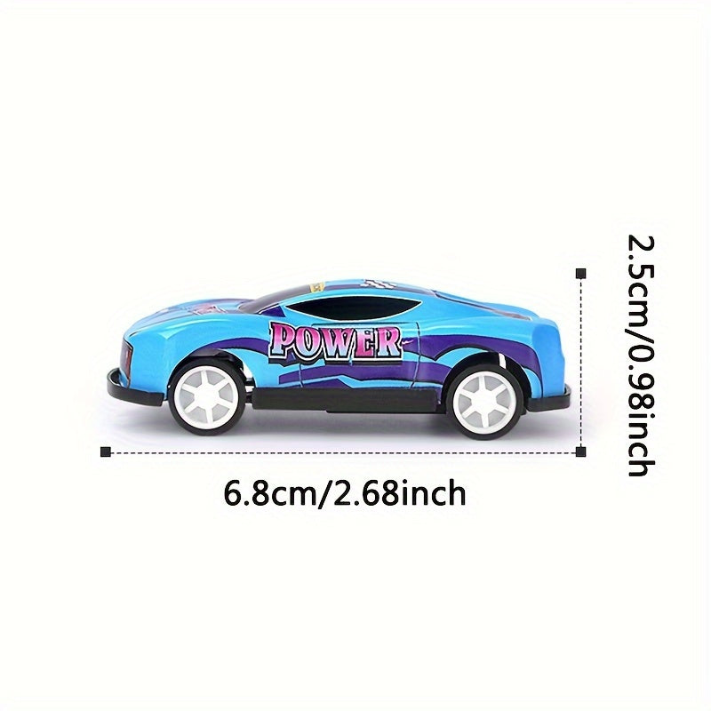 16pcs Pull Back Cars For Kids Mini Vehicles Toy Bulk Party Favor Race Cars Toys