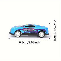 16pcs Pull Back Cars For Kids Mini Vehicles Toy Bulk Party Favor Race Cars Toys