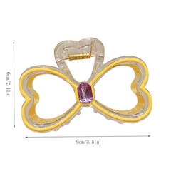 3pcs Bowknot Shaped Claw Clips Hair Accessories for Girls