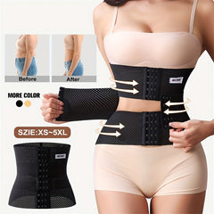 Women's Waist Trimmer Belt Tummy Control Compression Wrap Cincher