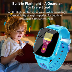 Synwoo Kids Smart Watch with HD Touchscreen Long Lasting Camera & Games