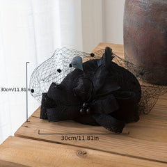 Mesh Flower Fascinators Hat For Women Tea Party Headband
