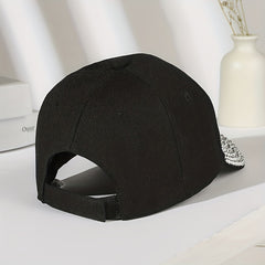 Rhinestone Butterfly Dad Cap for Women