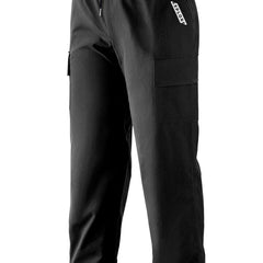 Flap Pocket Cargo Pants Men's Loose Casual Trousers