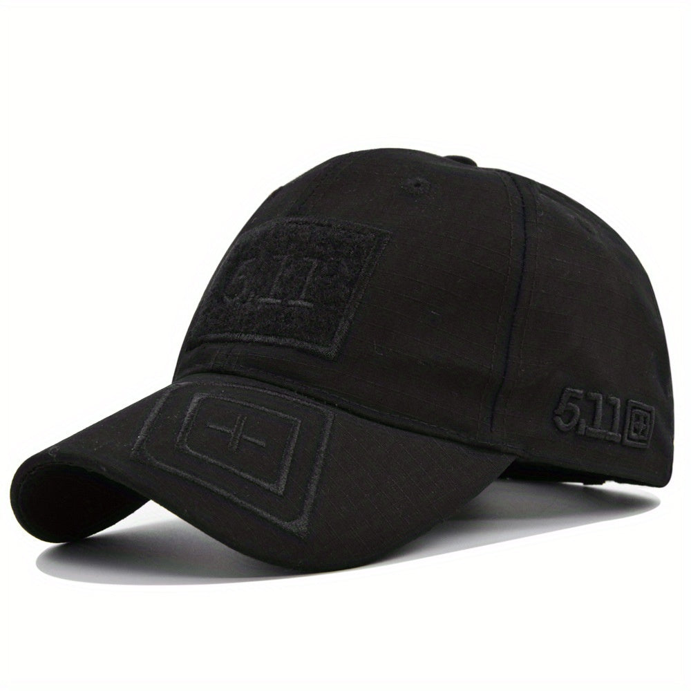 Camouflage Embroidered Baseball Cap Curved Brim Fishing Hat