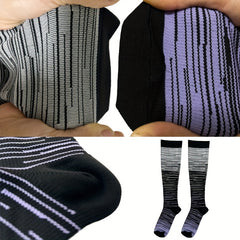 Compression Athletic Socks for Men & Women Quick Drying Over the Calf