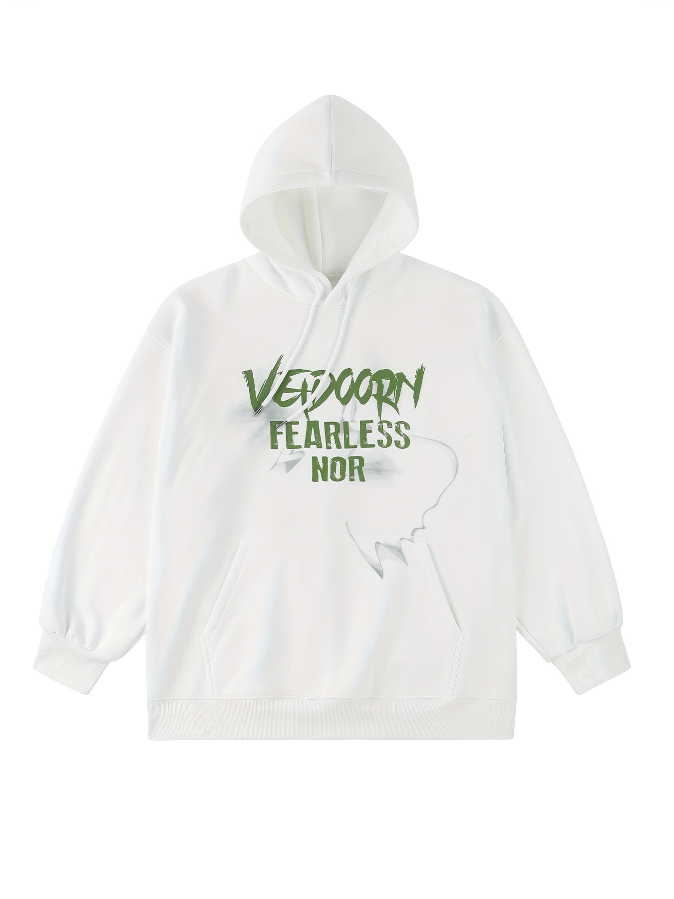 Men's Creative Letter Print Hoodie