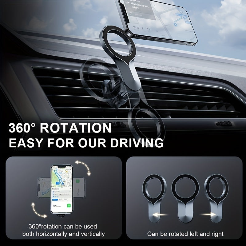 MagSafe Car Phone Mount for iPhone 14 13 12 Pro Max Mini - Magnetic Holder