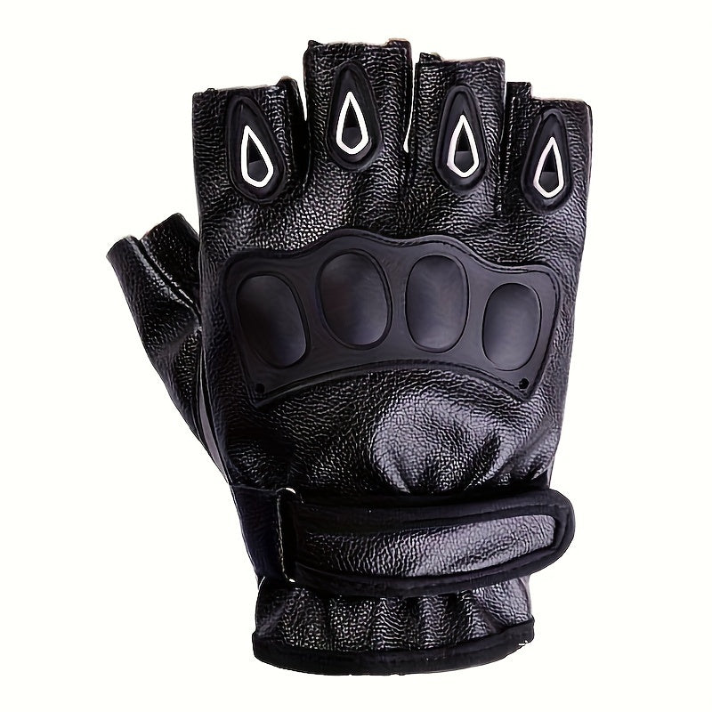 Breathable Non Slip Half Finger Gloves For Men And Women