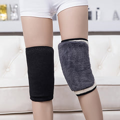 Warm Knee Pads Double Layer Cashmere Winter Riding Wind Cold