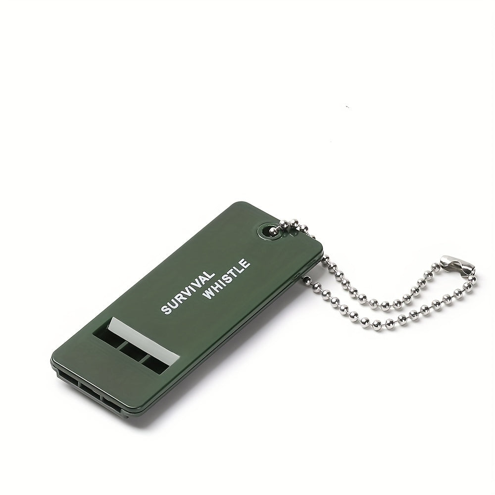 3 Frequency Outdoor Survival Whistle Lifesaving First Aid Treble High